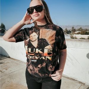 Bleached Luke Bryan Tee